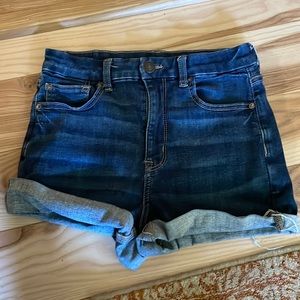American Eagle denim shorts with stretch